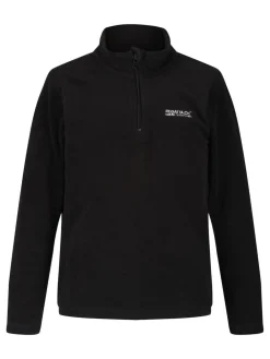 Online Regatta Black Hot Shot Half Zip Fleece