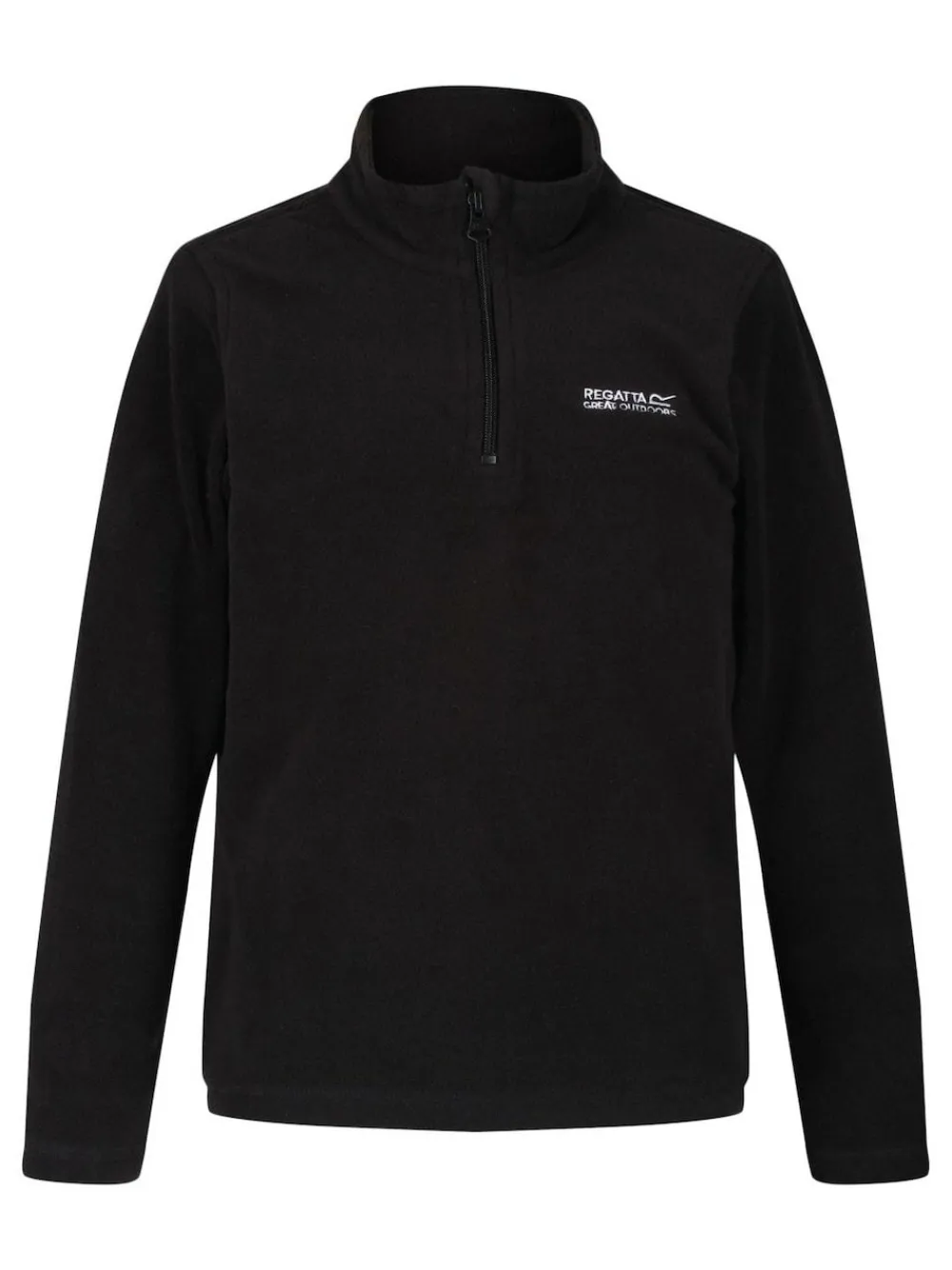 Online Regatta Black Hot Shot Half Zip Fleece