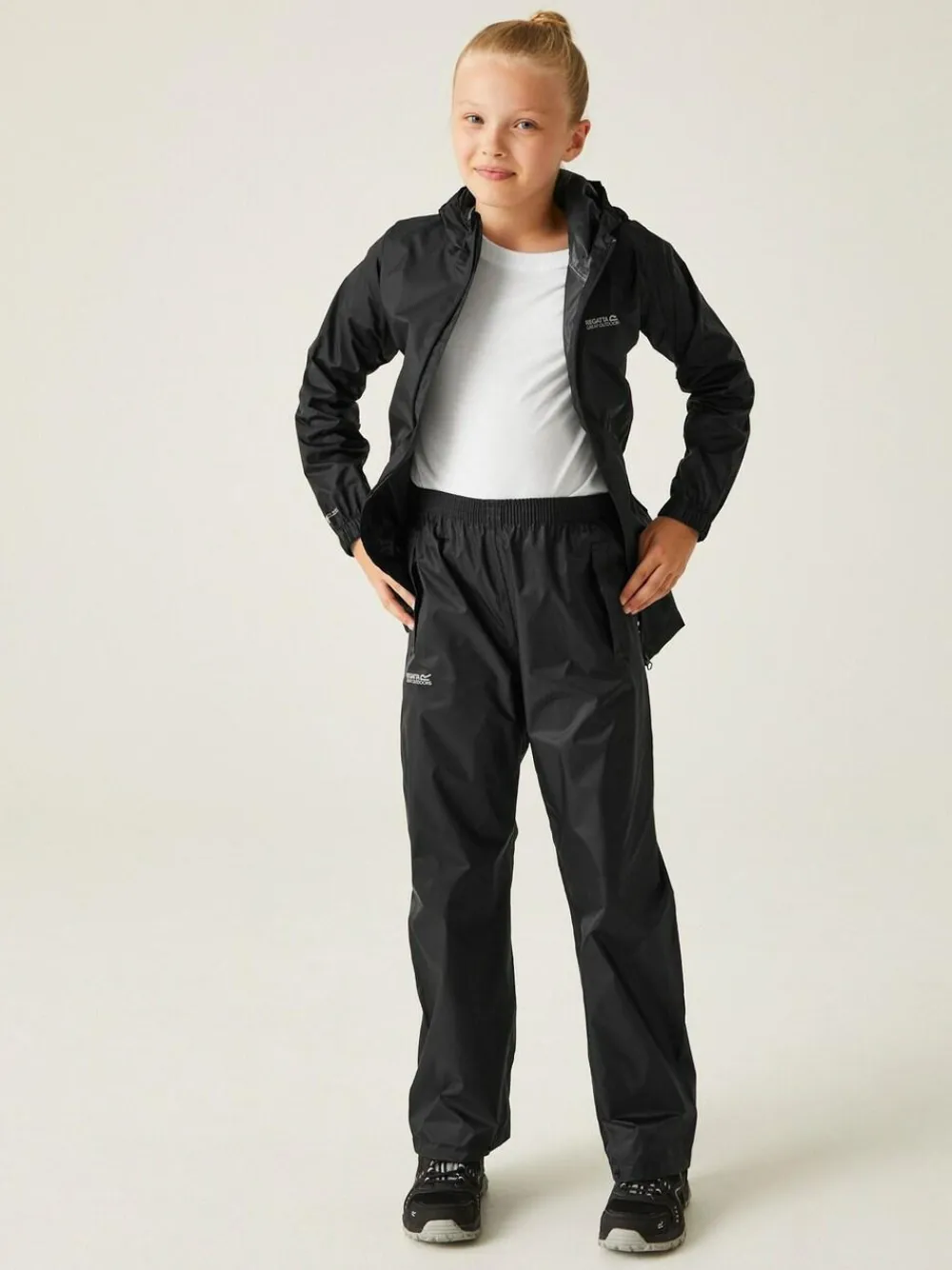 Regatta Kids Pack It Waterproof Overtrousers^BOY Tznius Pants