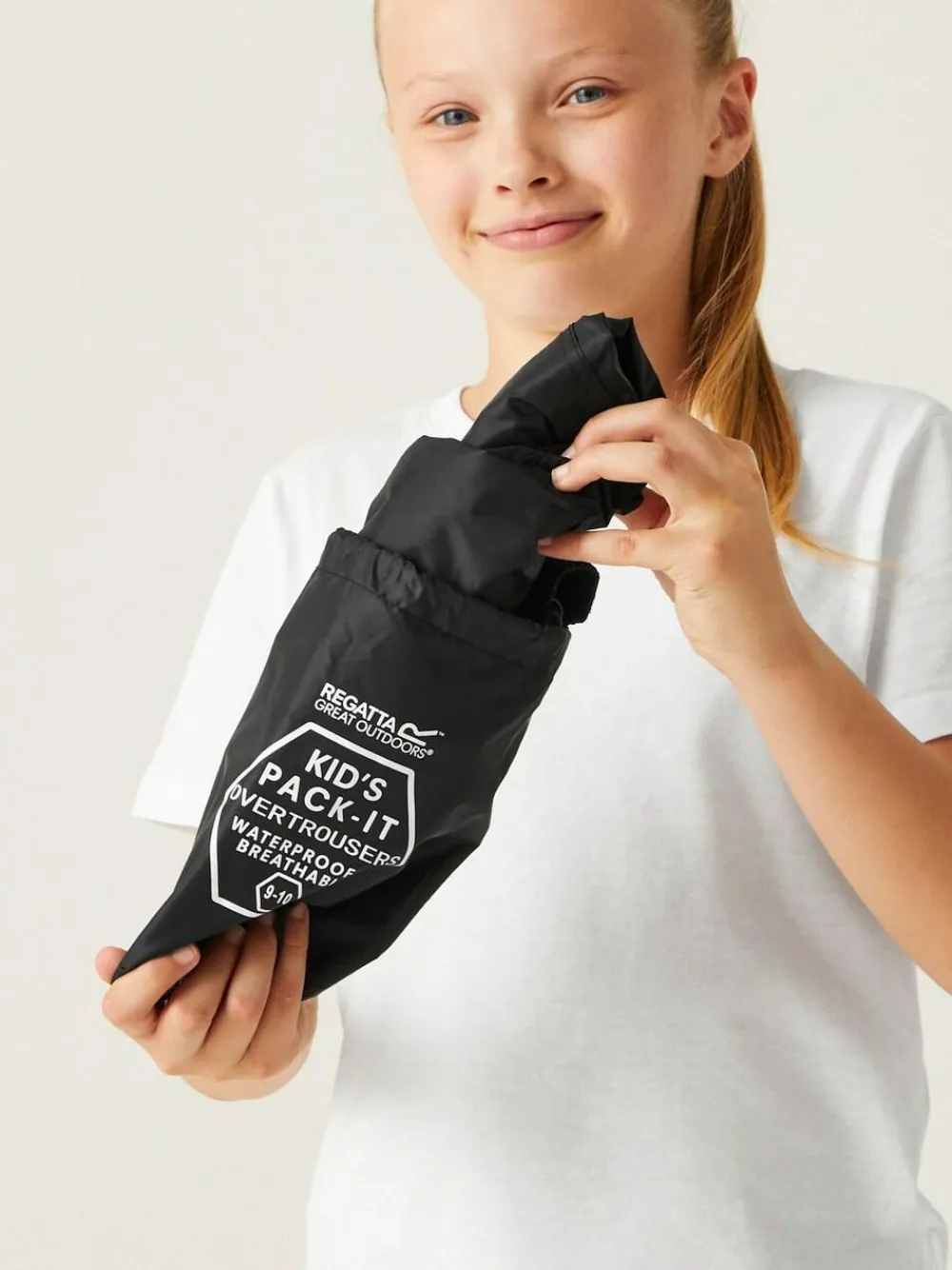 Regatta Kids Pack It Waterproof Overtrousers^BOY Tznius Pants