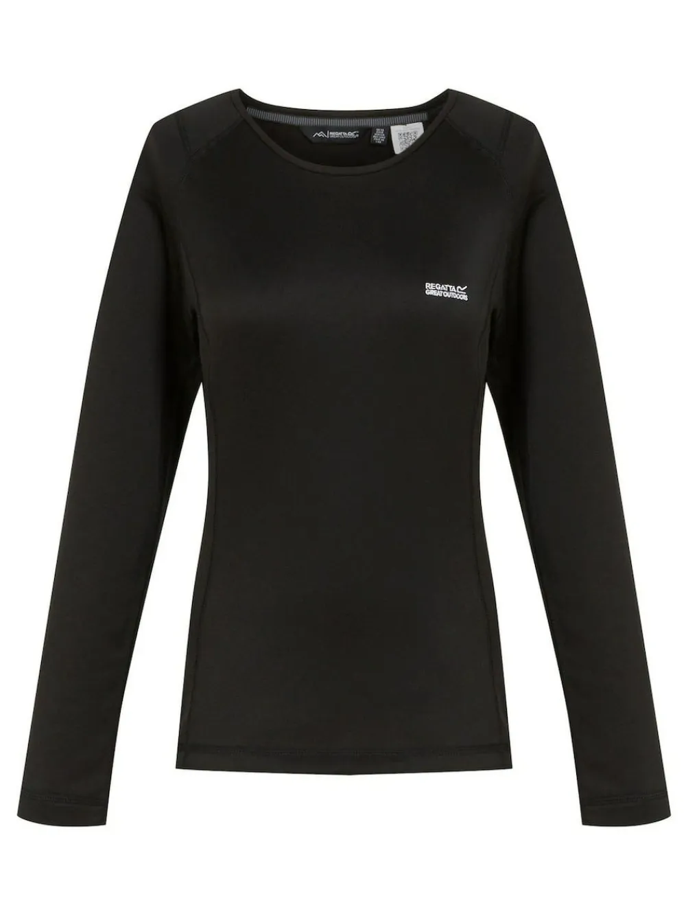 New Regatta Black Thermal Baselayer Set