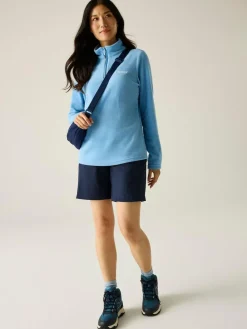 Regatta Blue Sweetheart Zip Neck Fleece^Women Hoodies & Sweatshirts
