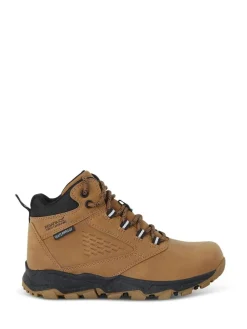 Hot Regatta Brown Junior Amble Tecfoam Waterproof Boots