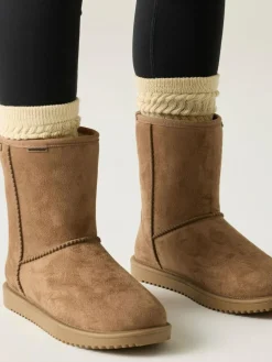 Regatta Brown Risley Mid Length Cosy Faux Fur Lined Waterproof Boots^Women Sportswear|Boots & Wellies