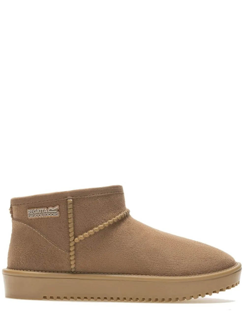 Regatta Risley Short Junior Cosy Lined Waterproof Boots Brown