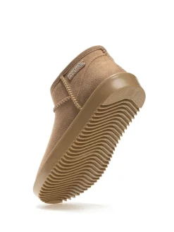 Regatta Risley Short Junior Cosy Lined Waterproof Boots Brown