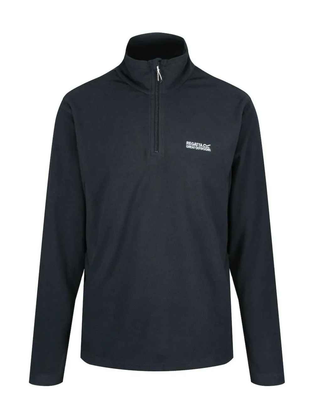 Best Regatta Mens Thompson Lightweight Half Zip Fleece Navy Blue