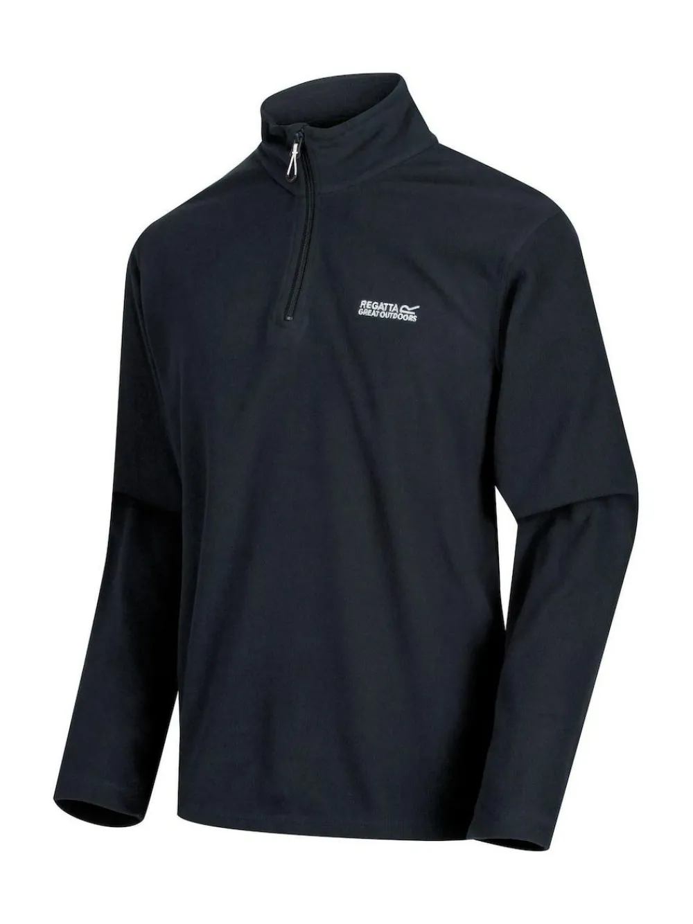 Best Regatta Mens Thompson Lightweight Half Zip Fleece Navy Blue