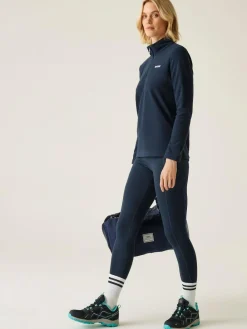 New Regatta Navy Sweethart Zip Neck Fleece