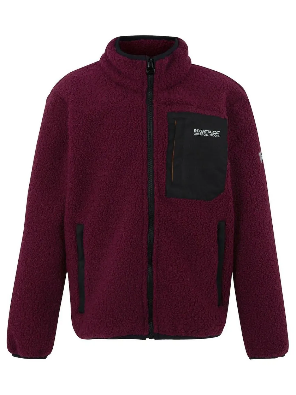 Hot Regatta Junior Frankie Warm Full Zip Fleece Plum