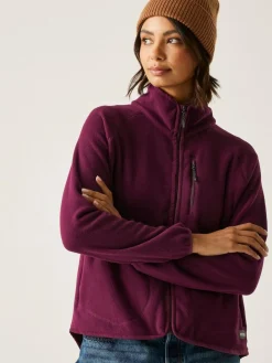 Outlet Regatta Red Frankie Full Zip Fleece