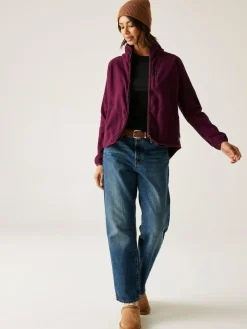 Outlet Regatta Red Frankie Full Zip Fleece