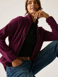 Outlet Regatta Red Frankie Full Zip Fleece