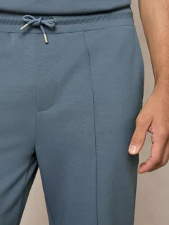 Reiss Airforce Blue Premier Stretch-Jersey Tailored Joggers^ Joggers|Joggers