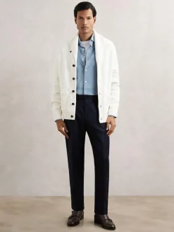 Reiss Velma Cotton Corduroy Cutaway-Collar Shirt^ Shirts