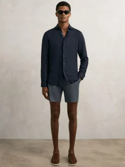 Reiss Wicket Cotton Chino Shorts with Stretch^ Shorts