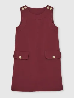 Reiss Berry Cyrus 9-13 yrs Button-Detail Sleeveless Shift Dress^ Dresses|Dresses