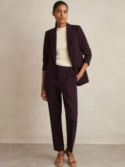 Reiss Gabi Petite Slim-Fit Suit Trousers^Women Suits & Tailoring