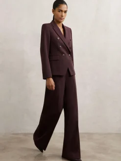 Reiss Gabi Wide-Leg Suit Trousers^Women Suits & Tailoring