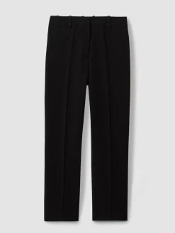 Reiss Gabi Petite Slim-Fit Suit Trousers Black
