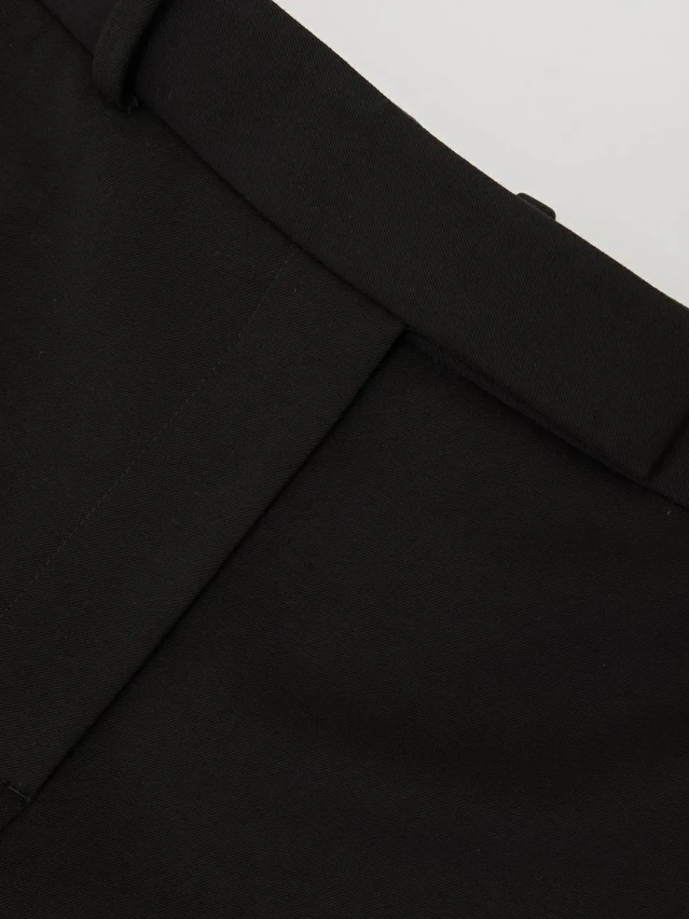 Online Reiss Gabi Petite Wide-Leg Suit Trousers Black