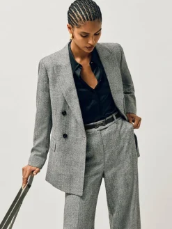 Best Reiss Hayley Leather Square Hinge Belt Black