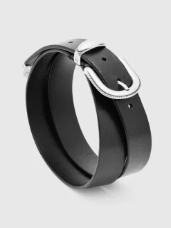 Reiss Jonny Leather Western Belt^ Belts & Braces