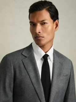 Reiss Punto Silk Knitted Tie^ Ties & Pocket Squares