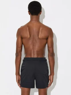 New Reiss Sun Side-Adjuster Swim Shorts Black