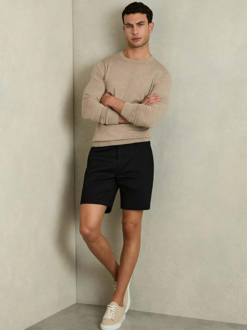 Reiss Wicket Cotton Chino Shorts with Stretch^ Shorts