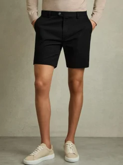 Reiss Wicket Cotton Chino Shorts with Stretch^ Shorts