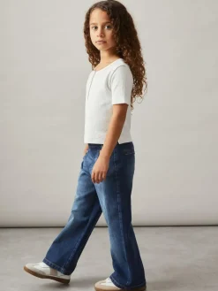 Reiss Blue Carmelle 9-13 yrs Straight-Leg Sailor Jeans^ Jeans