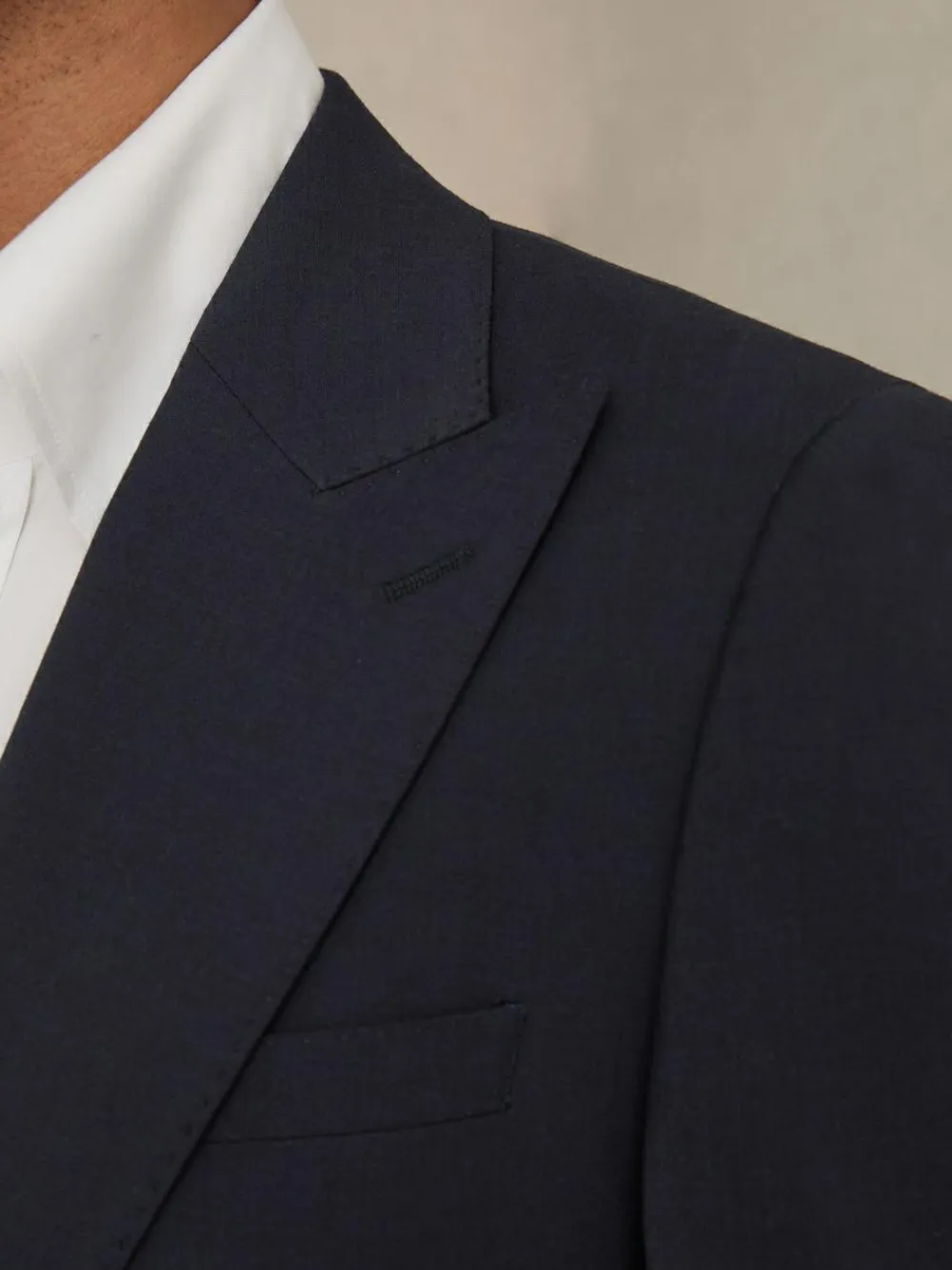 Discount Reiss Bright Blue Dream Sb Regular-Fit Single-Breasted Wool-Blend Suit Blazer