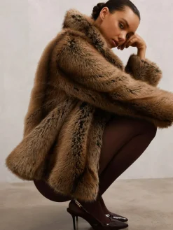 Hot Reiss Daniella Colour Tights Burgundy