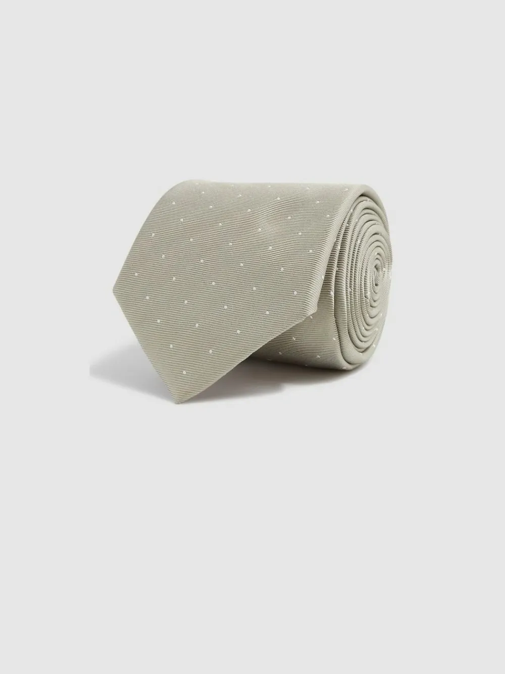 Reiss Champagne Liam Polka Dot Silk Tie^ Ties & Pocket Squares