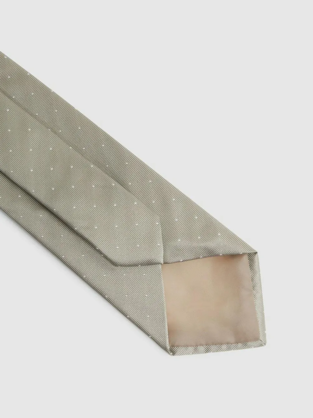 Reiss Champagne Liam Polka Dot Silk Tie^ Ties & Pocket Squares