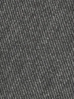 New Reiss Donato Wool-Silk Textured Tie Charcoal