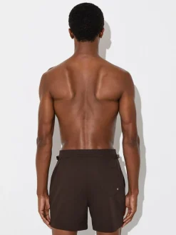 Online Reiss Sun Side-Adjuster Swim Shorts Chocolate Brown