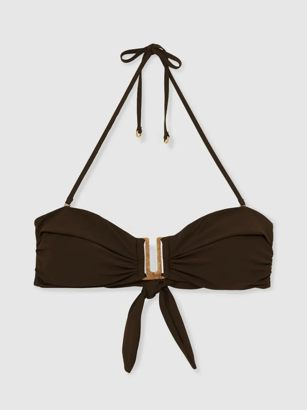 Reiss Carina Removable-Strap Bandeau Bikini Top^Women Swimwear