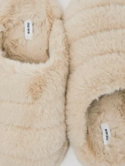 Reiss Andrea Faux Fur Slippers^Women Slippers
