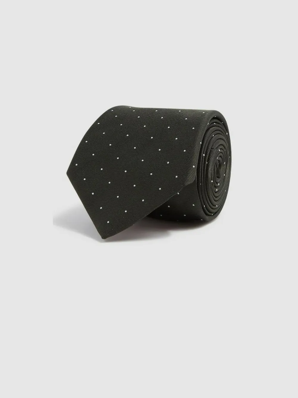 Reiss Dark Green Liam Polka Dot Silk Tie^ Ties & Pocket Squares