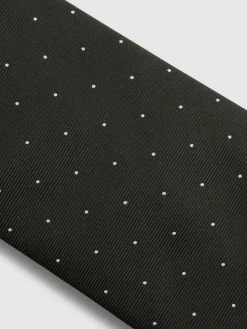 Reiss Dark Green Liam Polka Dot Silk Tie^ Ties & Pocket Squares