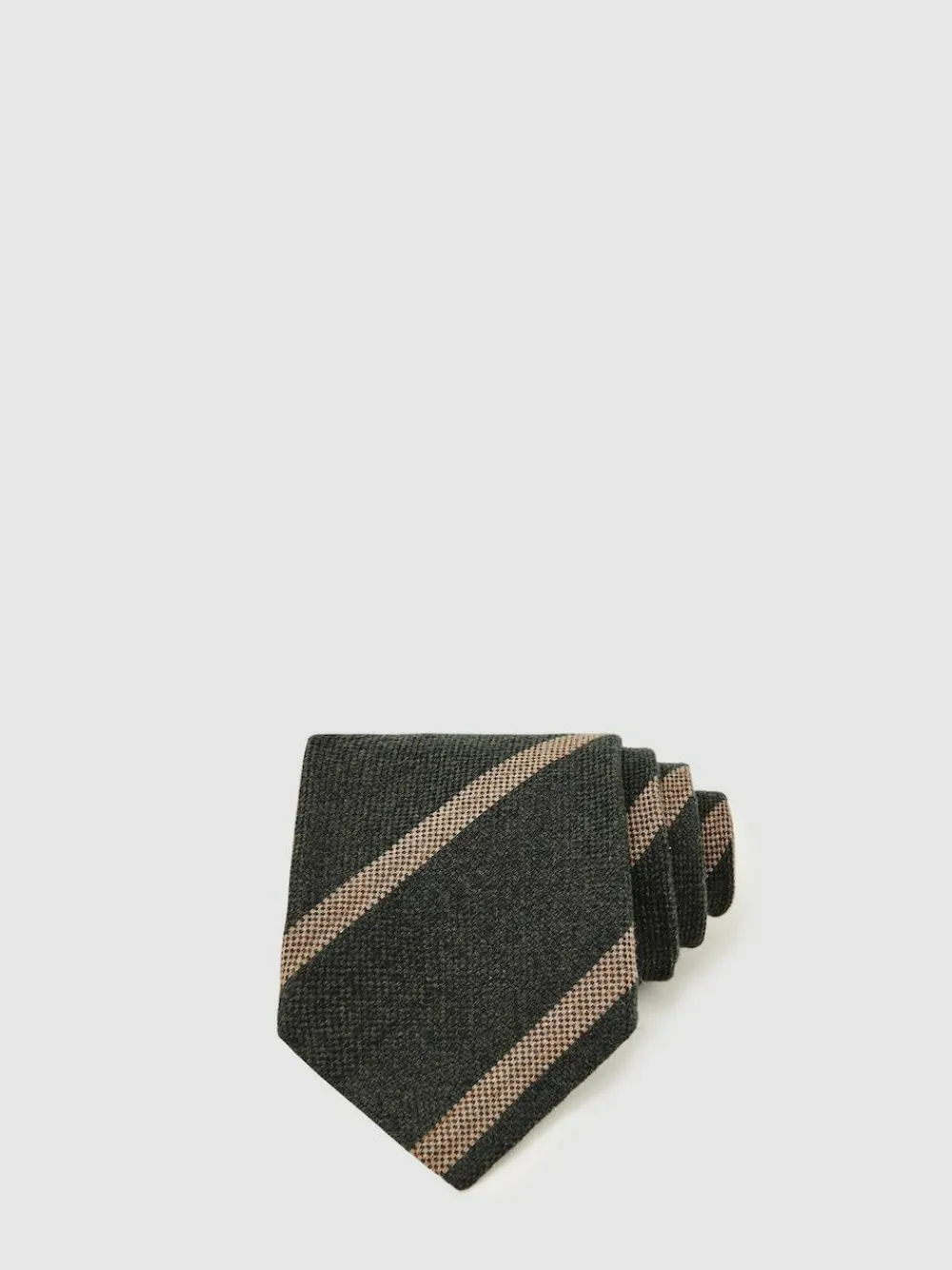 Reiss Sante Wool-Silk Striped Tie^ Ties & Pocket Squares