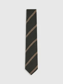 Reiss Sante Wool-Silk Striped Tie^ Ties & Pocket Squares