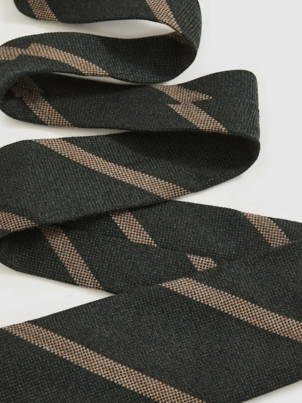 Reiss Sante Wool-Silk Striped Tie^ Ties & Pocket Squares