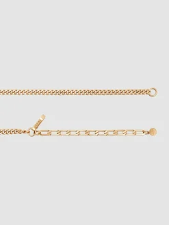Reiss Gold Georgia Chain-Link Belt^Women Belts