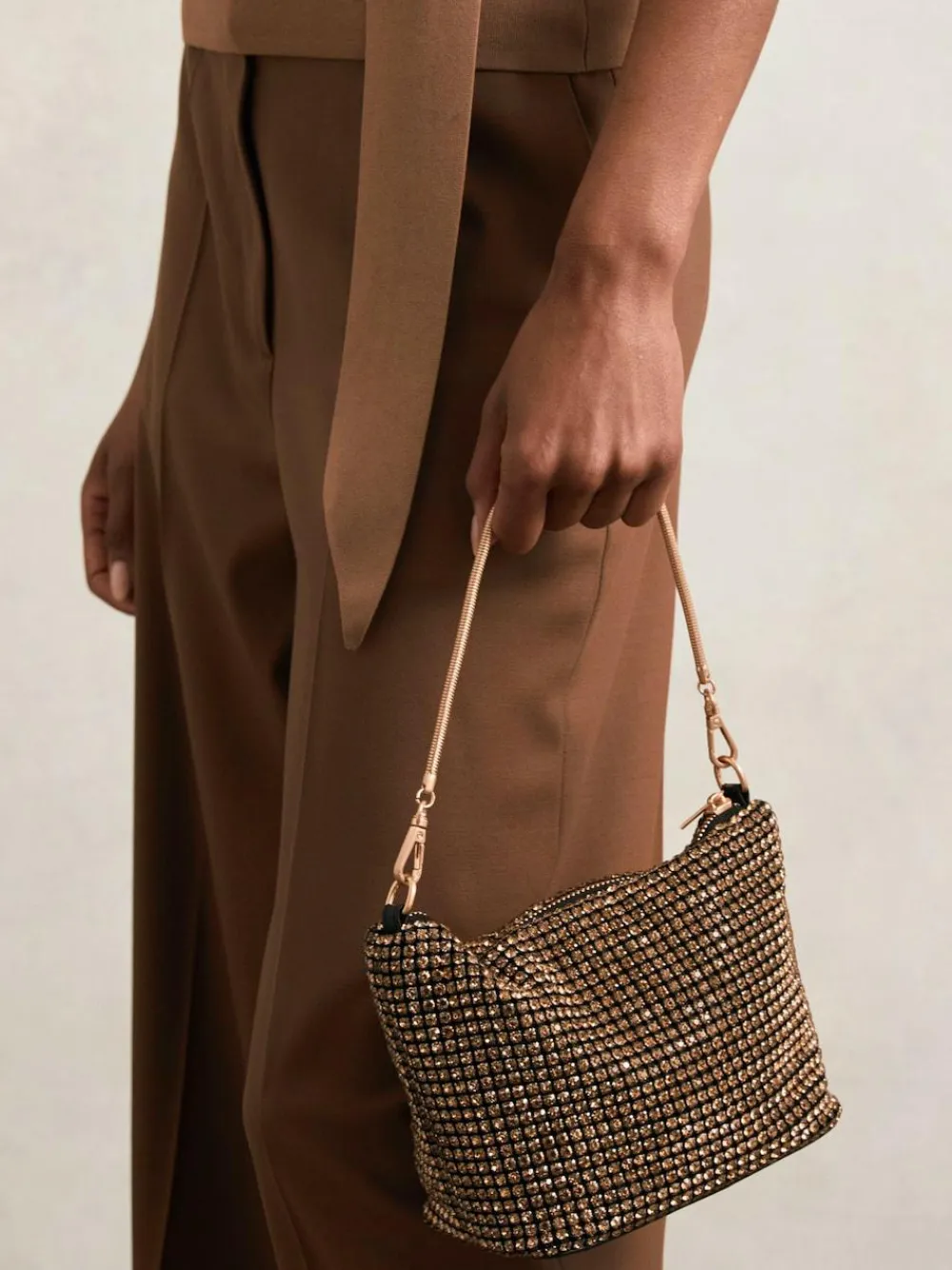 Reiss Leah Crystal Bracelet Pouch Bag^Women Bags