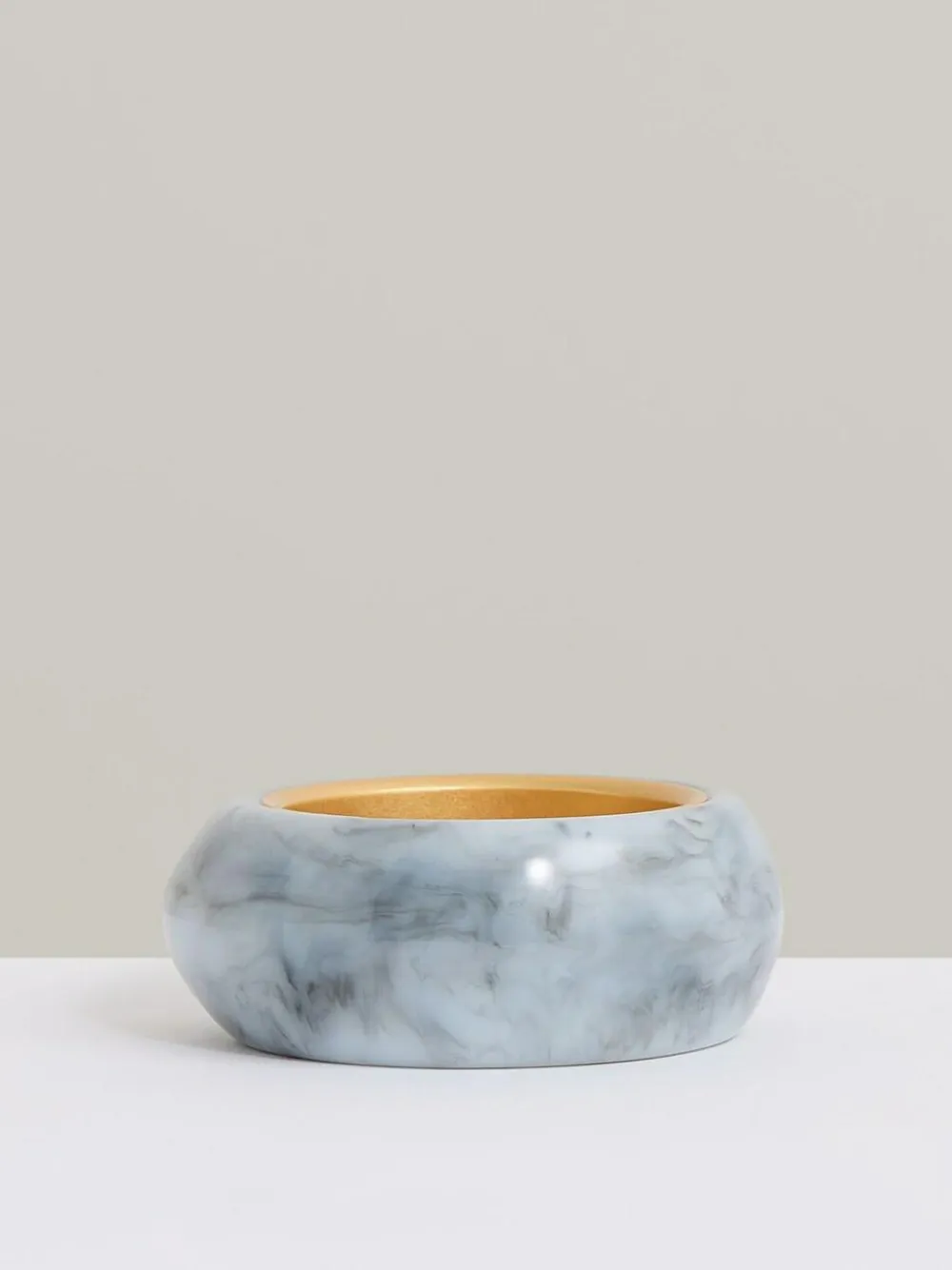 Best Reiss Gold Tone Ciara Curve Marble Bangle