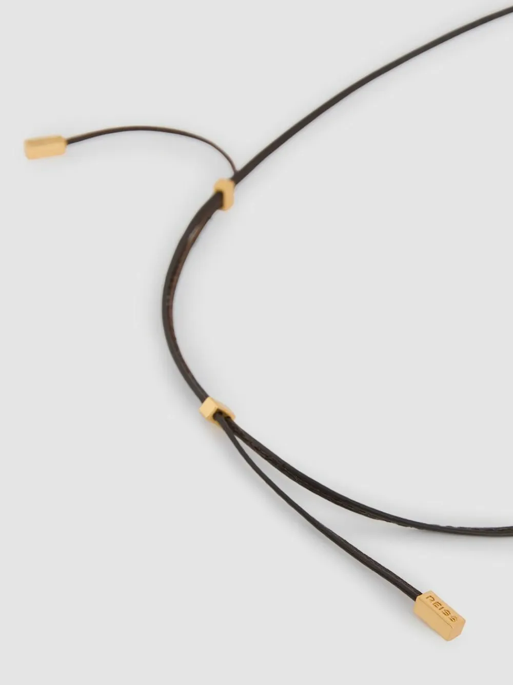 Reiss Gold Tone Momo Molten Link Pendant Necklace^Women Jewellery