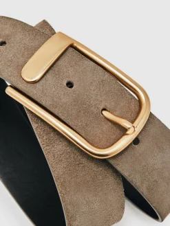 Reiss Iyla Suede Half Keeper Belt^Women Belts